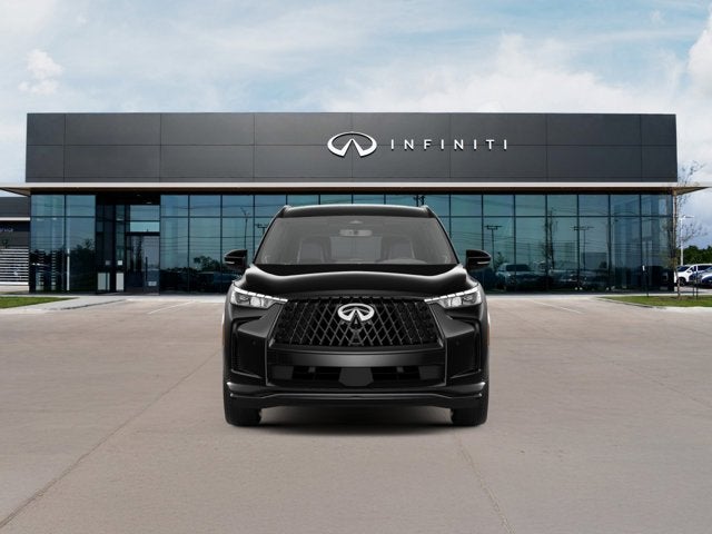 2027 INFINITI QX60 — rear three-quarter view